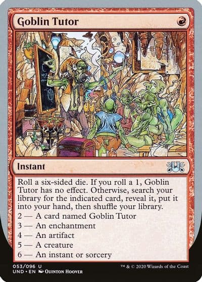 Goblin Tutor Unsanctioned Magic card