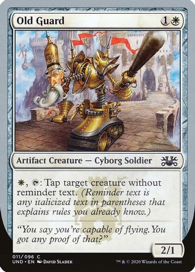 Old Guard Unsanctioned Magic card