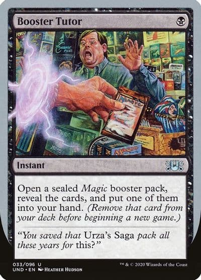 Booster Tutor Unsanctioned Magic card