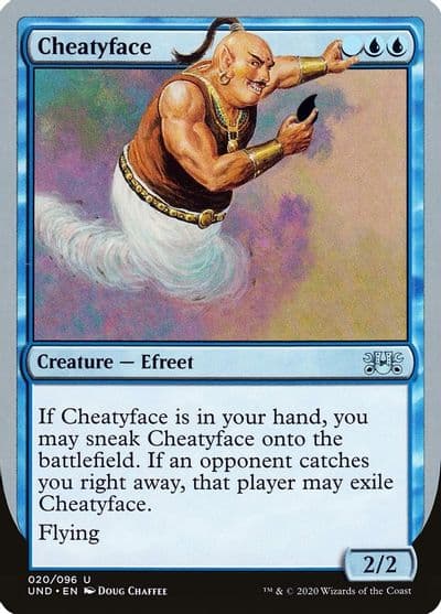 Cheatyface Unsanctioned Magic card