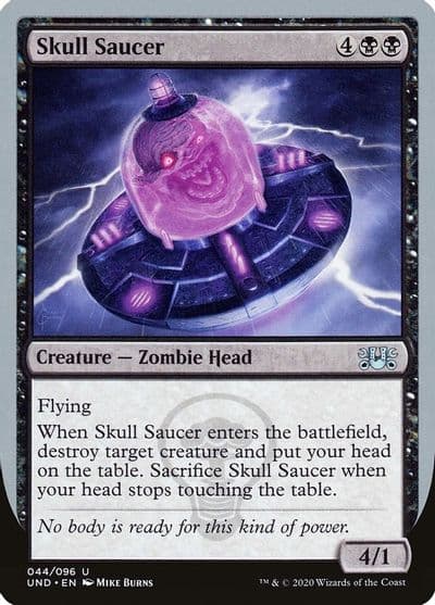 Skull Saucer Unsanctioned Magic card