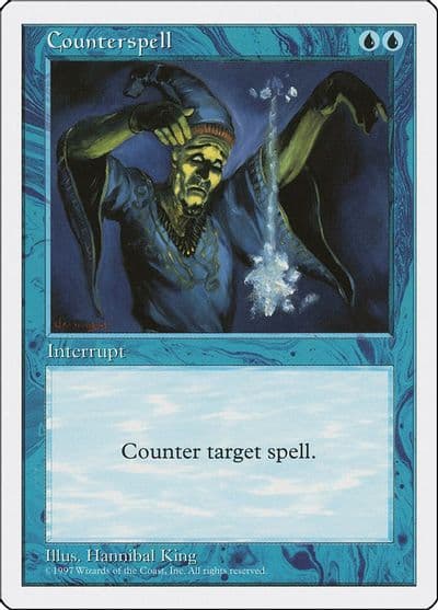 Counterspell Fifth Edition Magic card