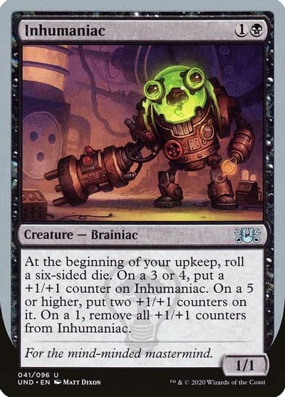 Inhumaniac Unsanctioned Magic card