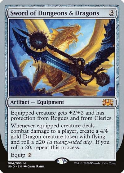 Sword of Dungeons and Dragons Unsanctioned Magic card