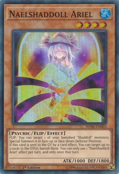 Naelshaddoll Ariel Structure Deck: Shaddoll Showdown Yu-Gi-Oh! card