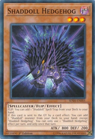 Shaddoll Hedgehog Structure Deck: Shaddoll Showdown Yu-Gi-Oh! card