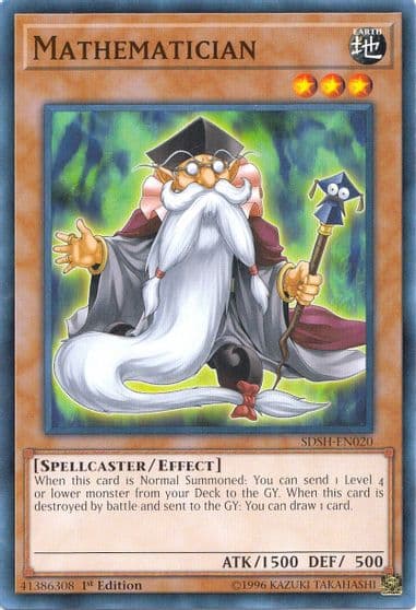 Mathematician Structure Deck: Shaddoll Showdown Yu-Gi-Oh! card