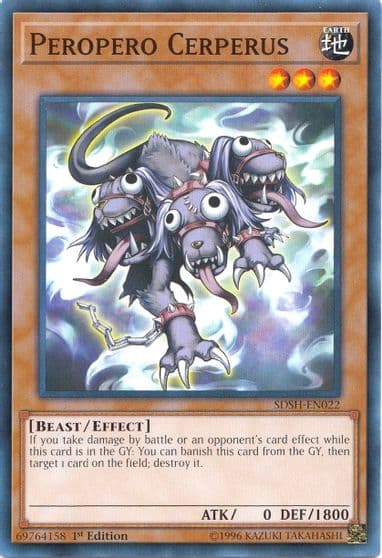 Peropero Cerperus Structure Deck: Shaddoll Showdown Yu-Gi-Oh! card