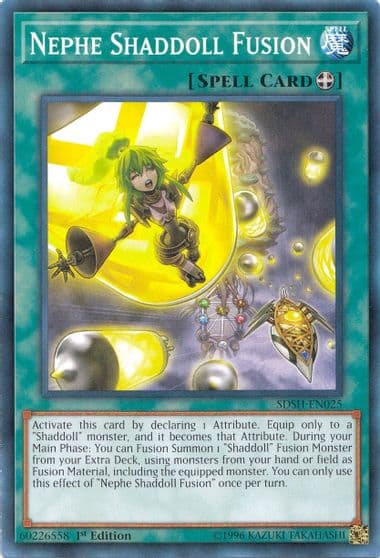 Nephe Shaddoll Fusion Structure Deck: Shaddoll Showdown Yu-Gi-Oh! card