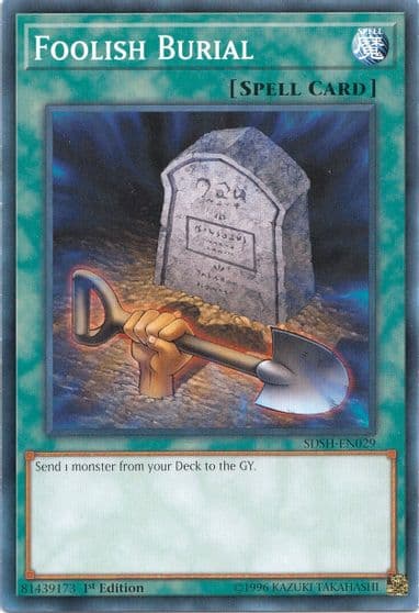 Foolish Burial Structure Deck: Shaddoll Showdown Yu-Gi-Oh! card