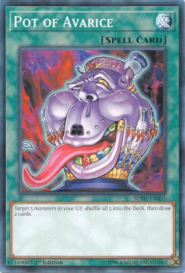Pot of Avarice Structure Deck: Shaddoll Showdown Yu-Gi-Oh! card