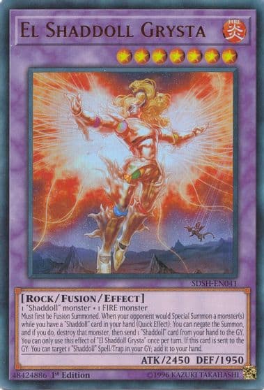 El Shaddoll Grysta Structure Deck: Shaddoll Showdown Yu-Gi-Oh! card
