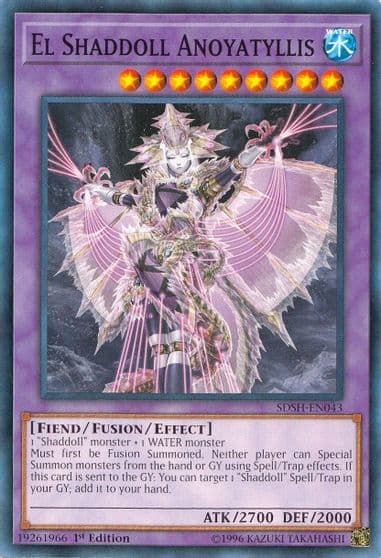 El Shaddoll Anoyatyllis Structure Deck: Shaddoll Showdown Yu-Gi-Oh! card