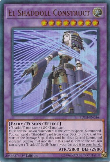 El Shaddoll Construct Structure Deck: Shaddoll Showdown Yu-Gi-Oh! card