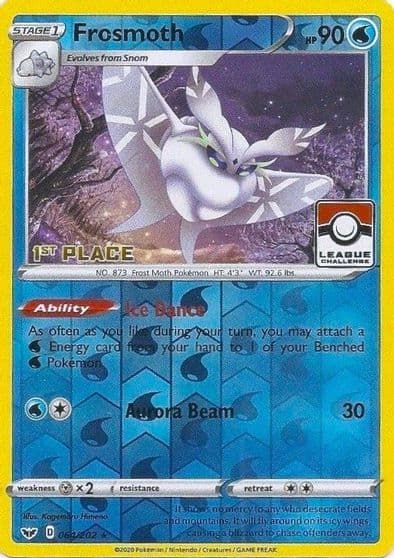 Frosmoth (League Challenge) [1st Place] League & Championship Cards Pokemon card