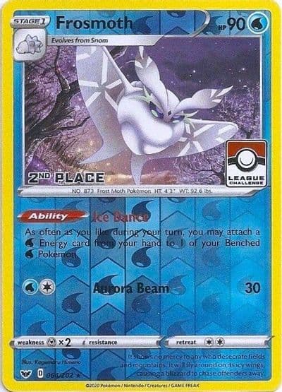 Frosmoth (League Challenge) [2nd Place] League & Championship Cards Pokemon card
