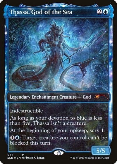 Thassa God of the Sea Secret Lair Drop Series Magic card
