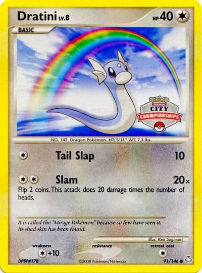 Dratini (City Championships) League & Championship Cards Pokemon card