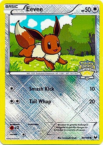 Eevee (City Championships) League & Championship Cards Pokemon card