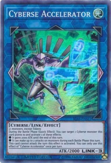 Cyberse Accelerator Ignition Assault Yu-Gi-Oh! card