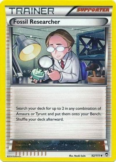 Fossil Researcher (Cosmos Holo) Miscellaneous Cards & Products Pokemon card