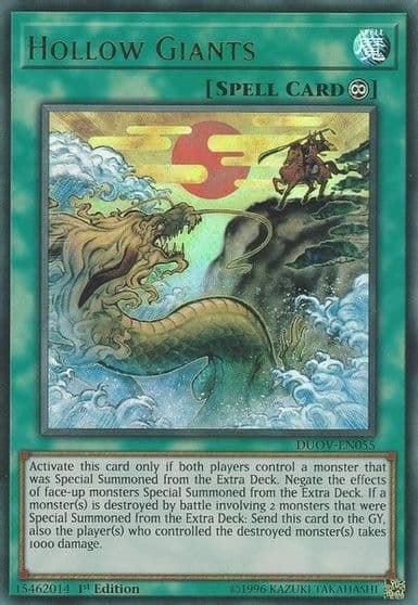 Hollow Giants Duel Overload Yu-Gi-Oh! card