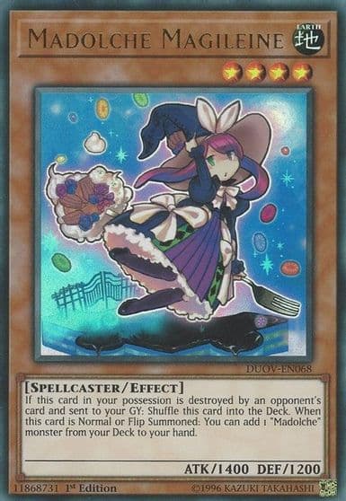 Madolche Magileine Duel Overload Yu-Gi-Oh! card