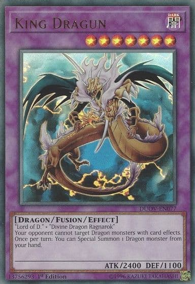King Dragun Duel Overload Yu-Gi-Oh! card