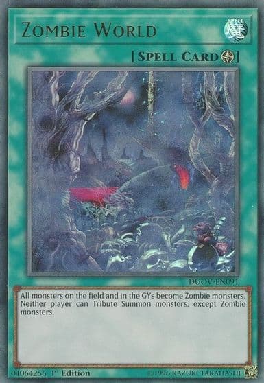Zombie World Duel Overload Yu-Gi-Oh! card