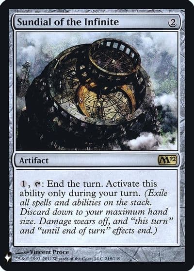 Sundial of the Infinite The List Reprints Magic card