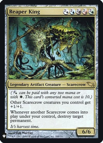 Reaper King The List Reprints Magic card
