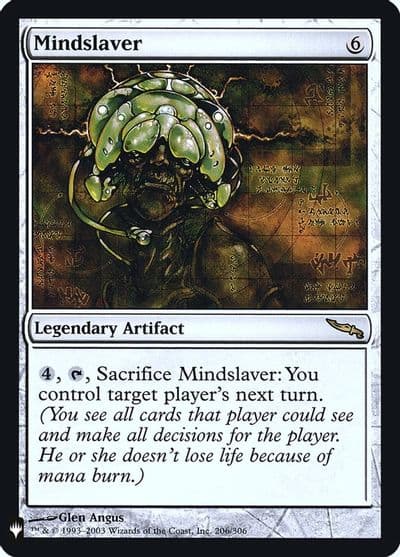 Mindslaver The List Reprints Magic card