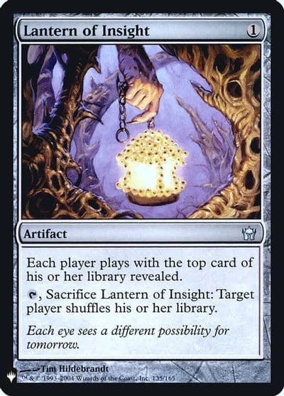 Lantern of Insight The List Reprints Magic card