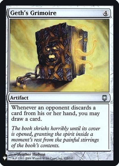 Geths Grimoire The List Reprints Magic card