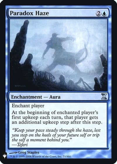 Paradox Haze The List Reprints Magic card