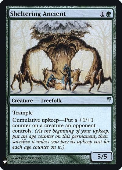 Sheltering Ancient The List Reprints Magic card