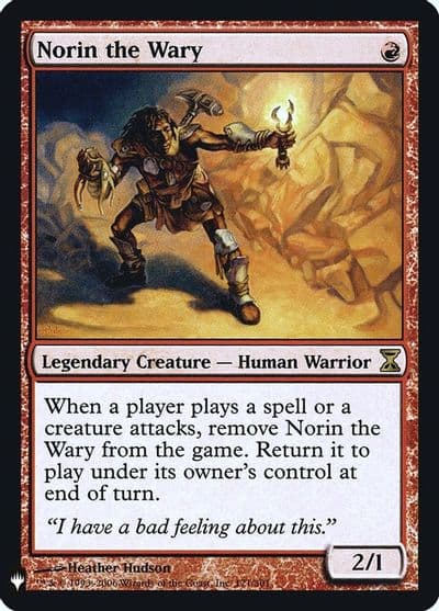 Norin the Wary The List Reprints Magic card