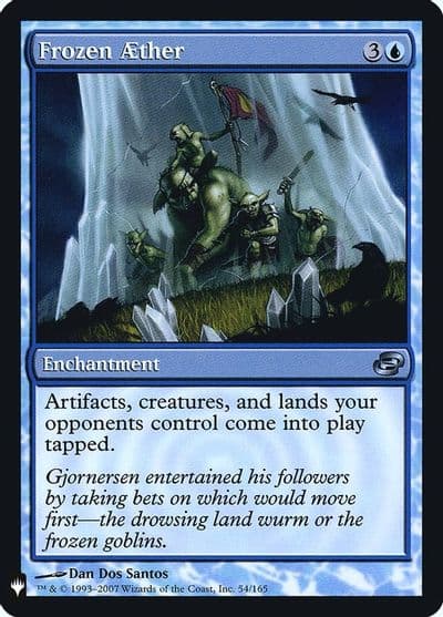 Frozen Aether The List Reprints Magic card