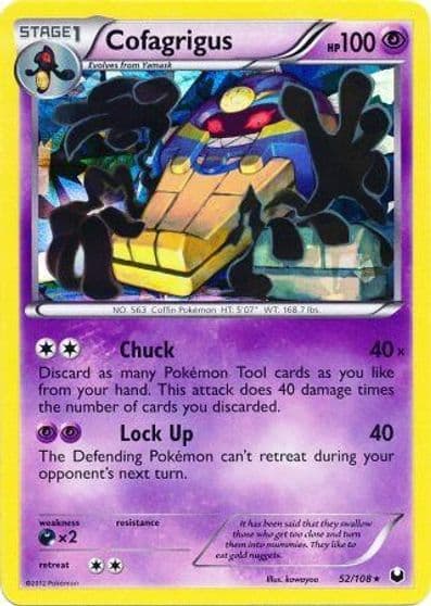 Cofagrigus (Cracked Ice Holo) Deck Exclusives Pokemon card