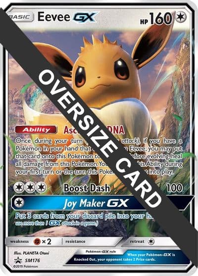 Eevee GX - SM176 (SM Black Star Promo) Jumbo Cards Pokemon card