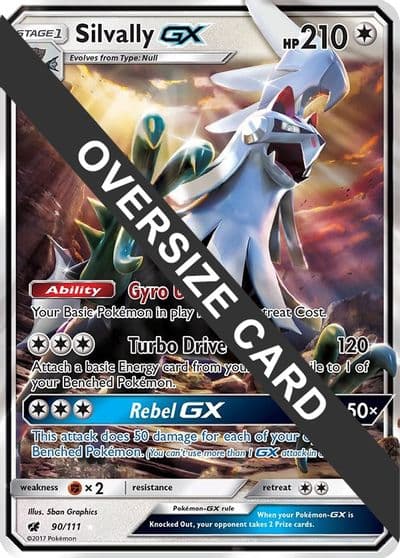Silvally GX Jumbo Cards Pokemon card