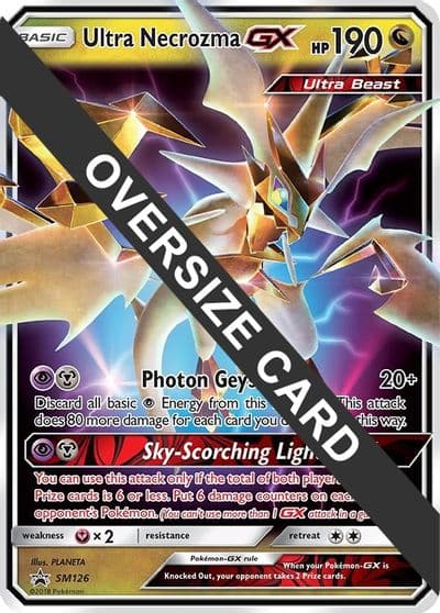Ultra Necrozma GX - SM126 Jumbo Cards Pokemon card
