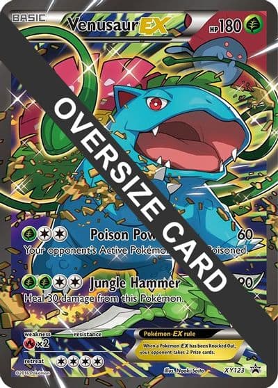 Venusaur EX - XY123 Jumbo Cards Pokemon card