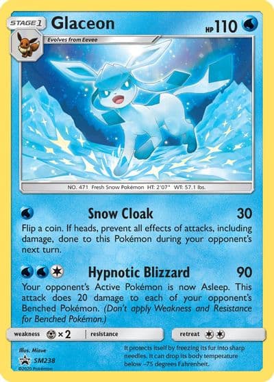 Glaceon - SM238 SM Promos Pokemon card