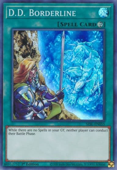 DD Borderline Secret Slayers Yu-Gi-Oh! card