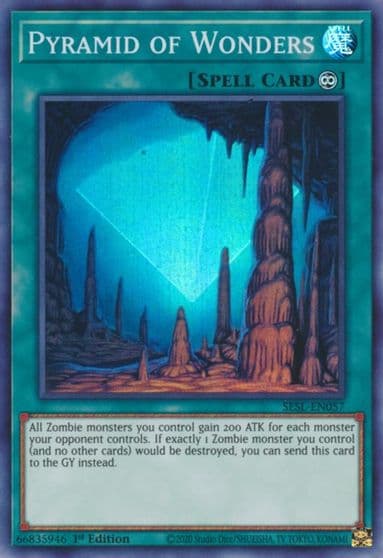 Pyramid of Wonders Secret Slayers Yu-Gi-Oh! card