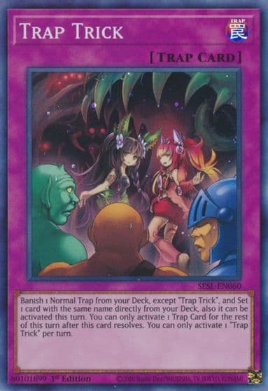 Trap Trick Secret Slayers Yu-Gi-Oh! card