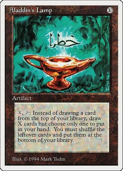 Aladdins Lamp Summer Magic Magic card