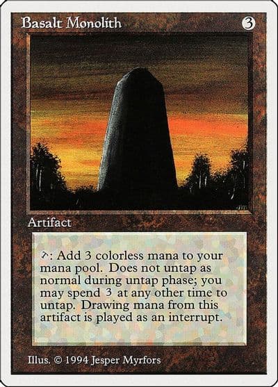 Basalt Monolith Summer Magic Magic card