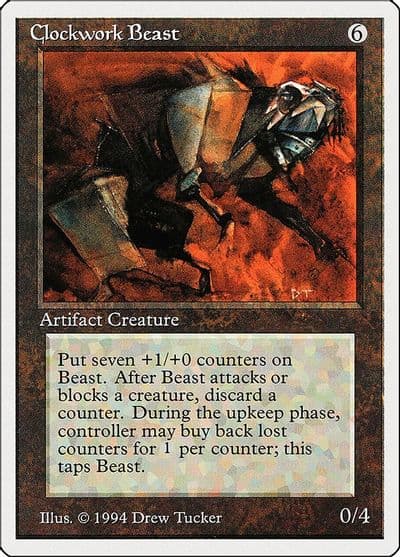 Clockwork Beast Summer Magic Magic card